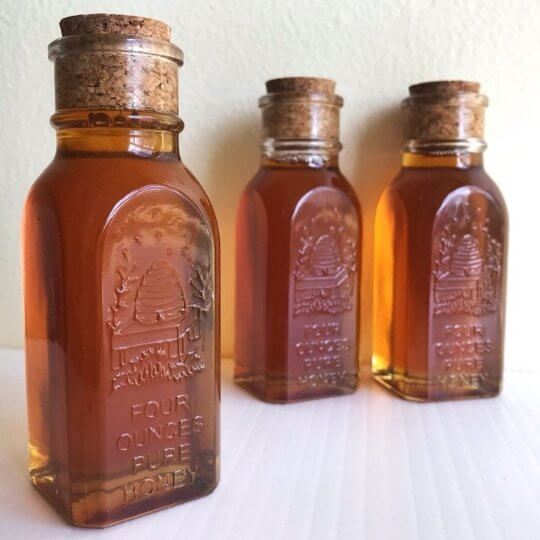 Honey Wedding Favors, 100 Pack, DIY 4 Muth oz. Jars, NC Wildflower Honey.