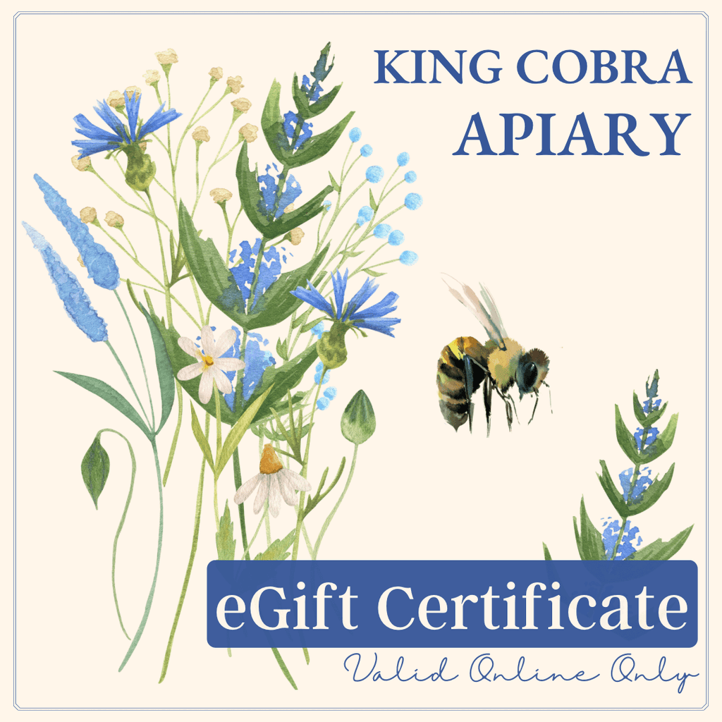 King Cobra Apiary eGift Certificate